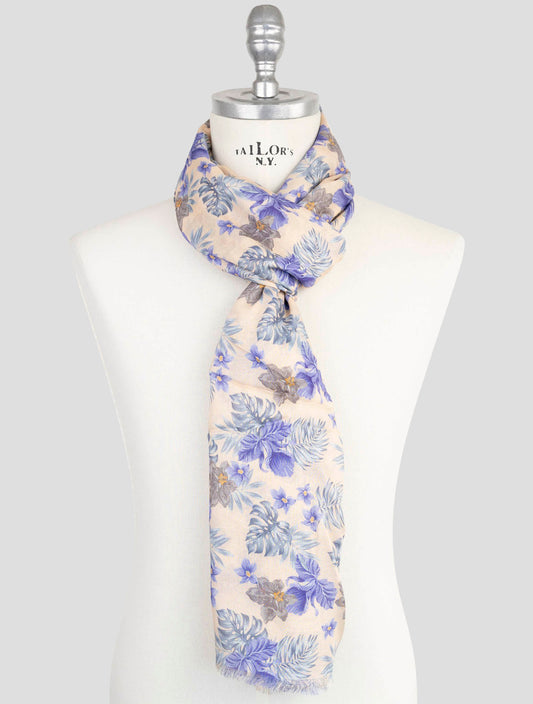 Kiton Multicolor Modal Cashmere Scarf