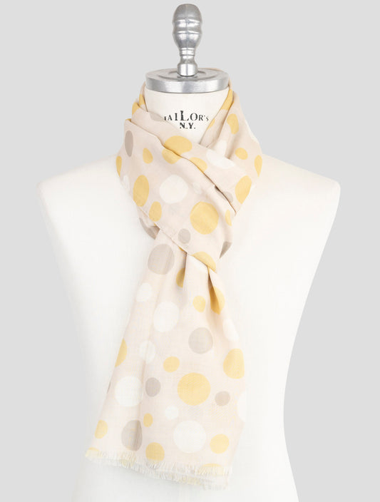 Kiton Multicolor Cashmere Cotton Scarf
