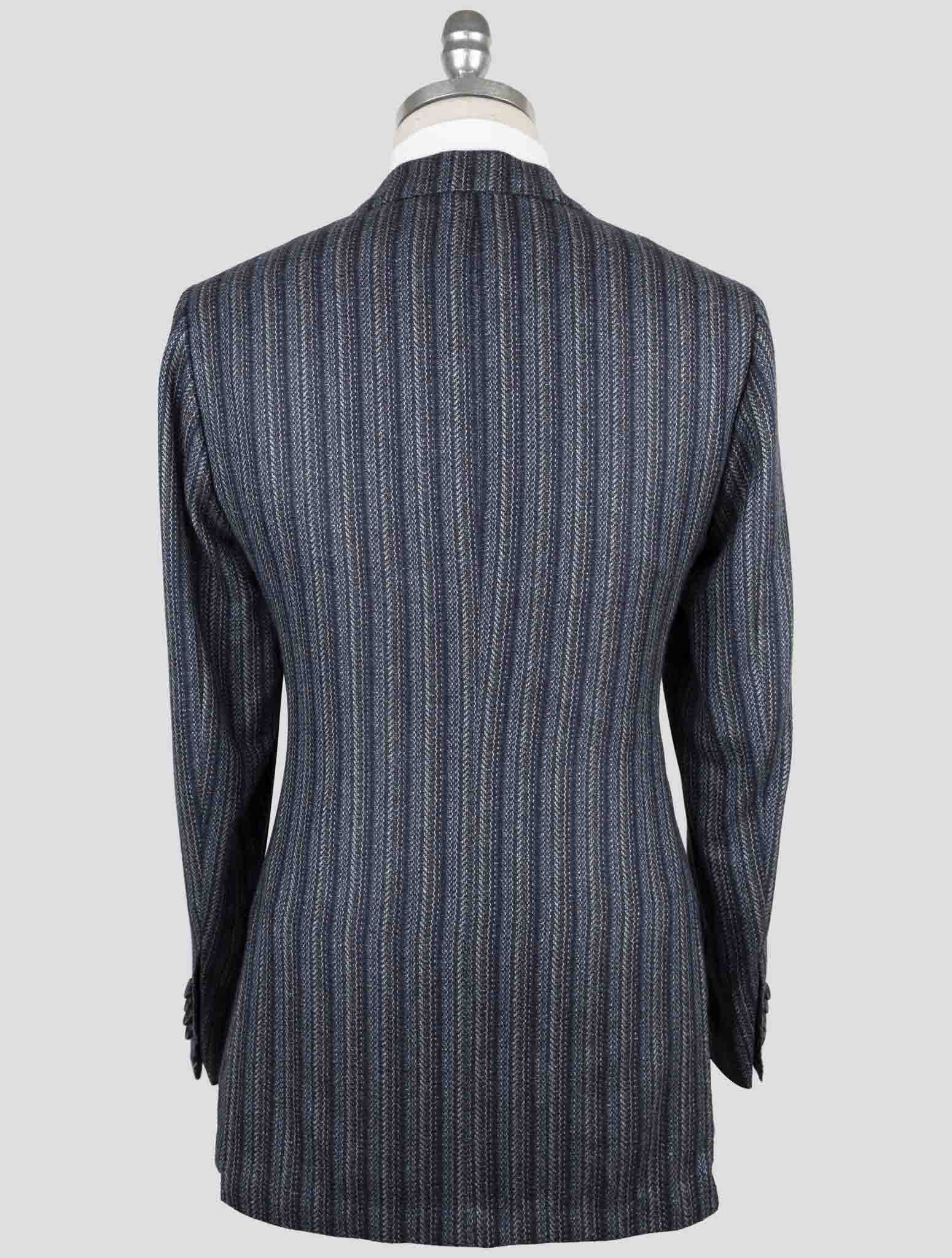 Kiton Blue Cashmere Blazer