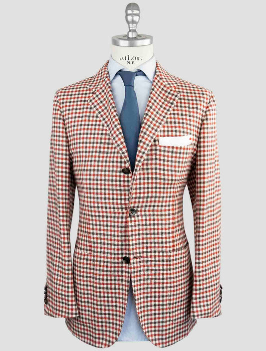 Kiton Multicolor Cashmere Blazer