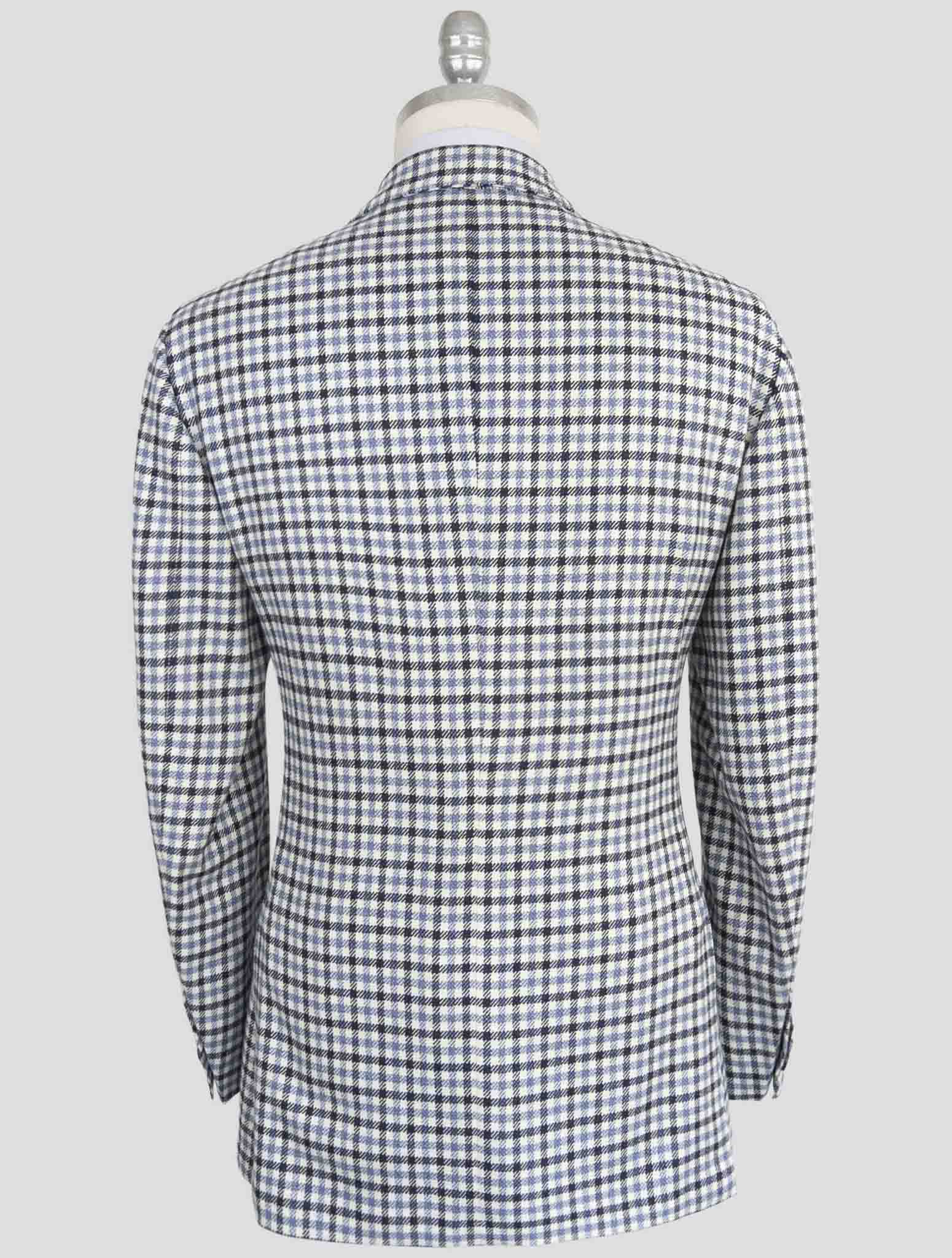 Kiton Blue Cashmere Blazer