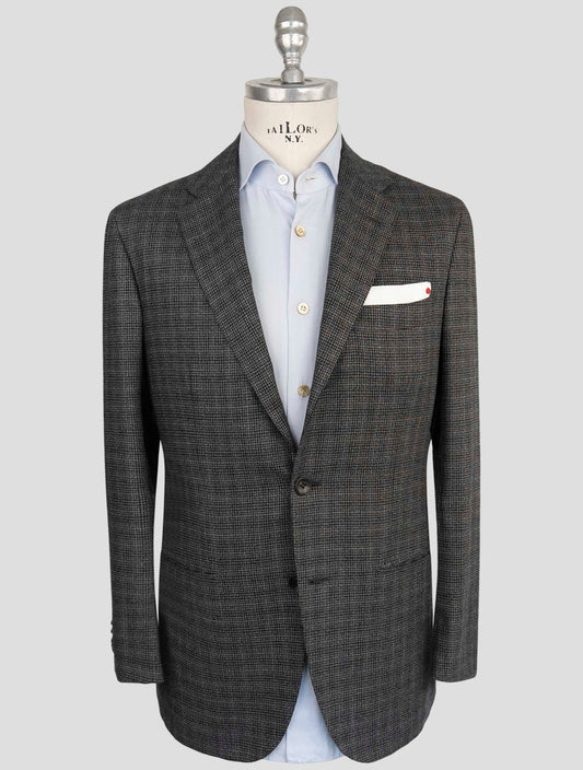 Kiton Gray Cashmere Suit