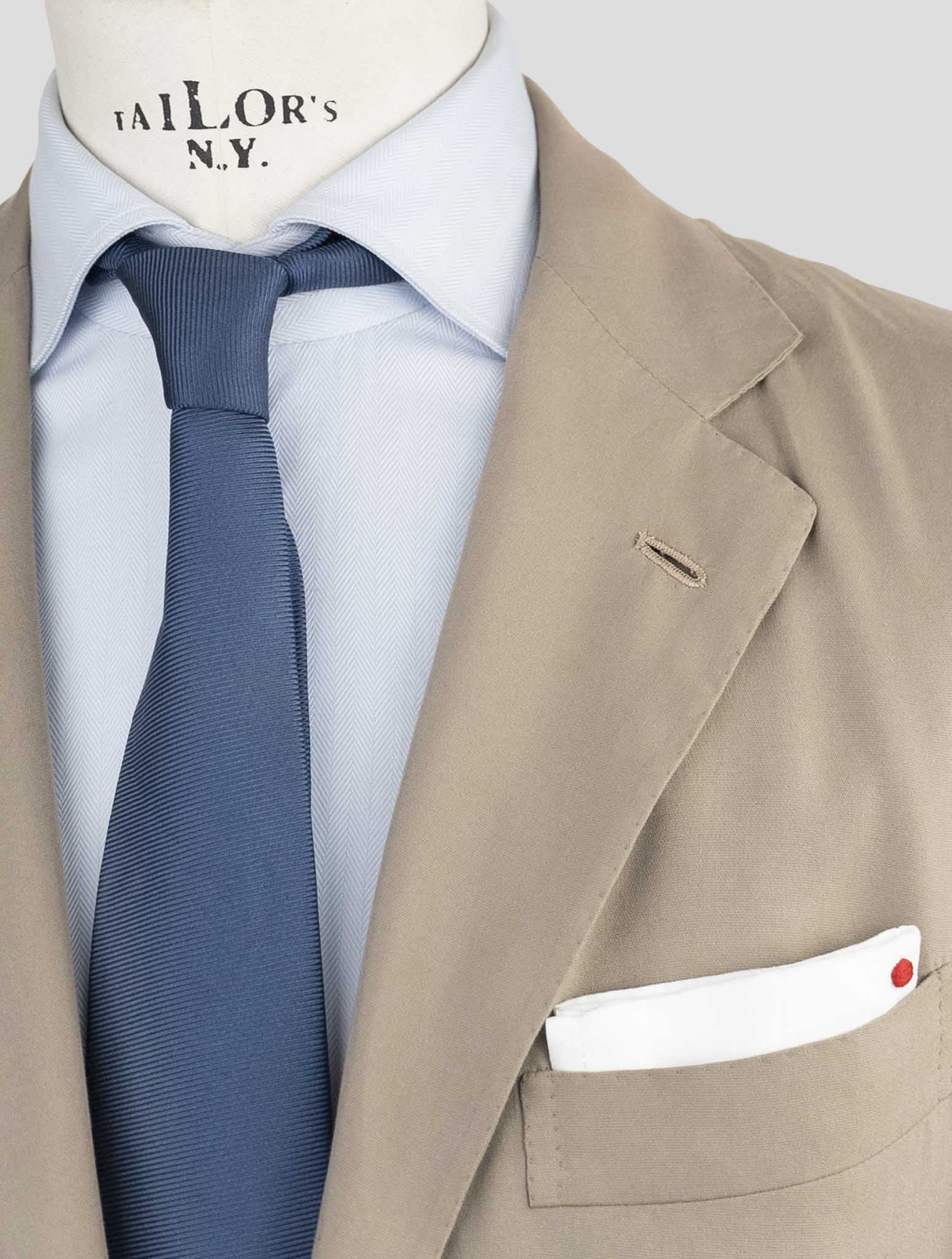 Kiton Beige Lyocell Viscose Ea Suit
