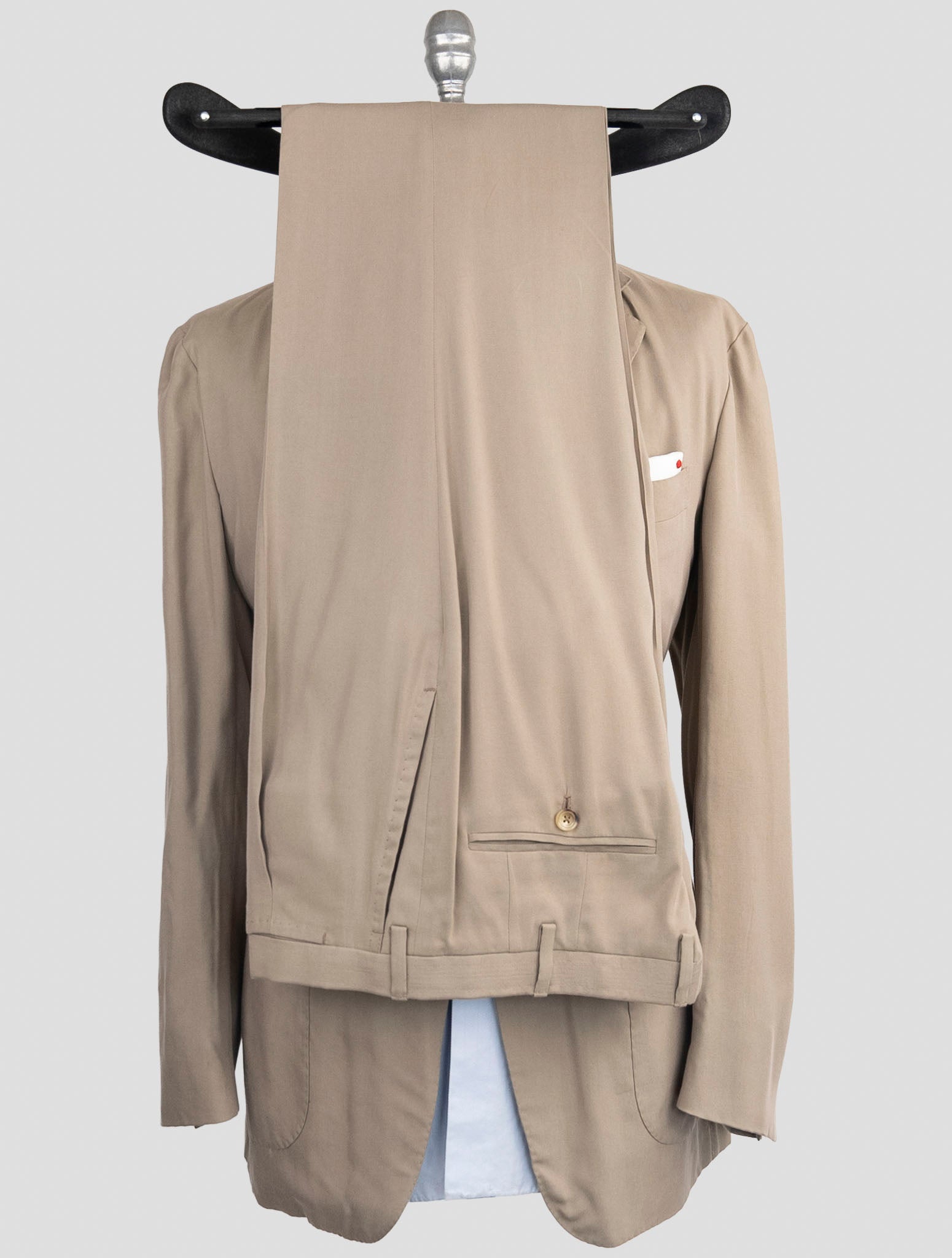 Kiton Beige Lyocell Viscose Ea Suit