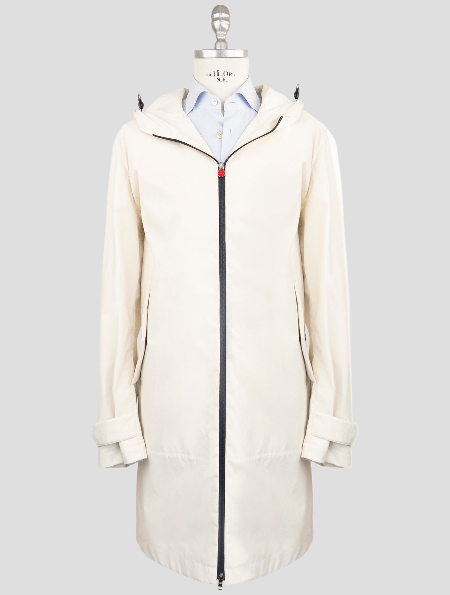 Kiton Beige Pa Pl Overcoat