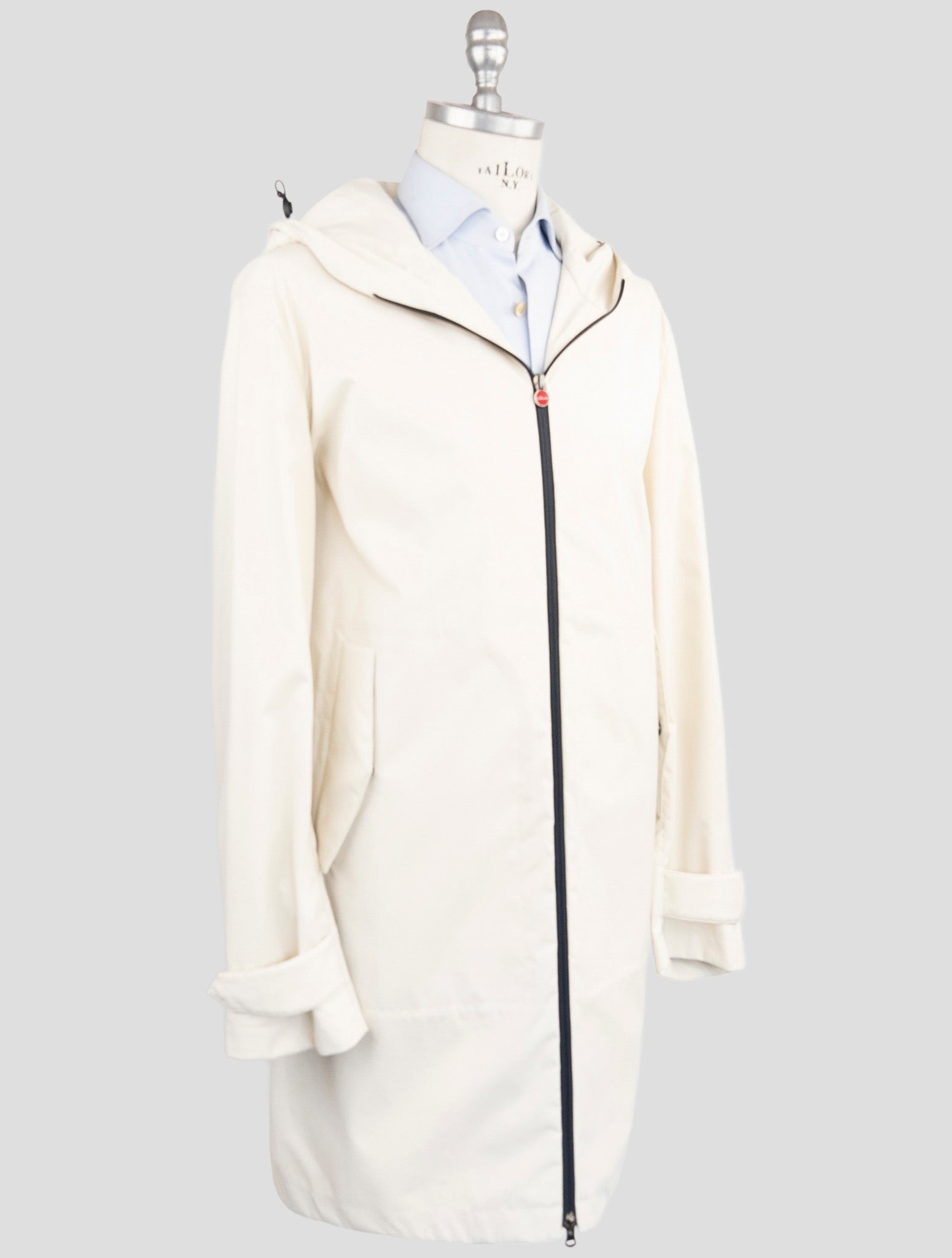 Kiton Beige Pa Pl Overcoat