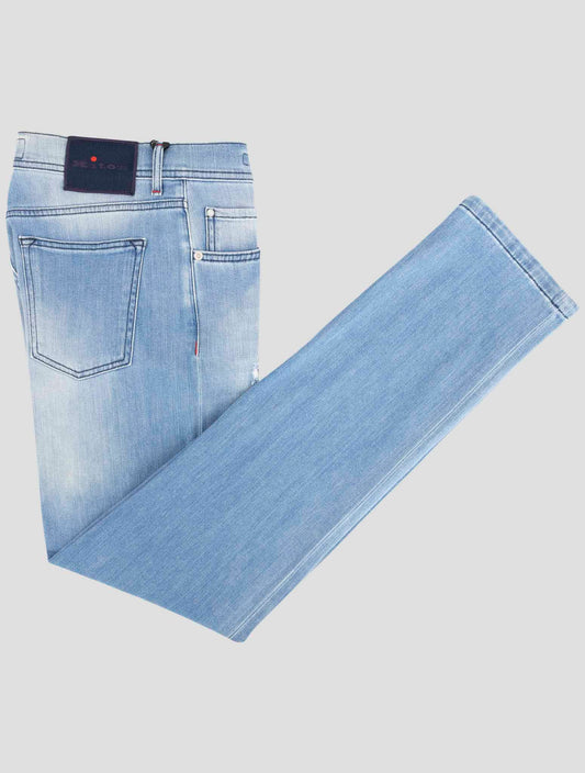Kiton Denim Cotton Ea Jeans
