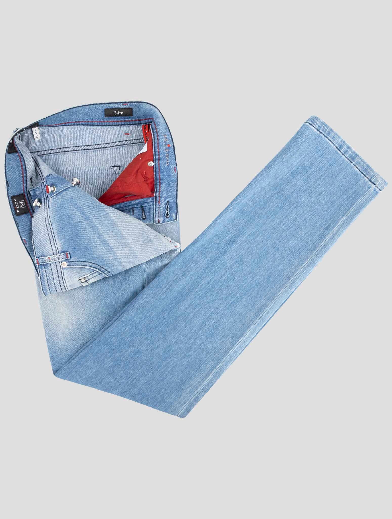 Kiton Denim Cotton Ea Jeans