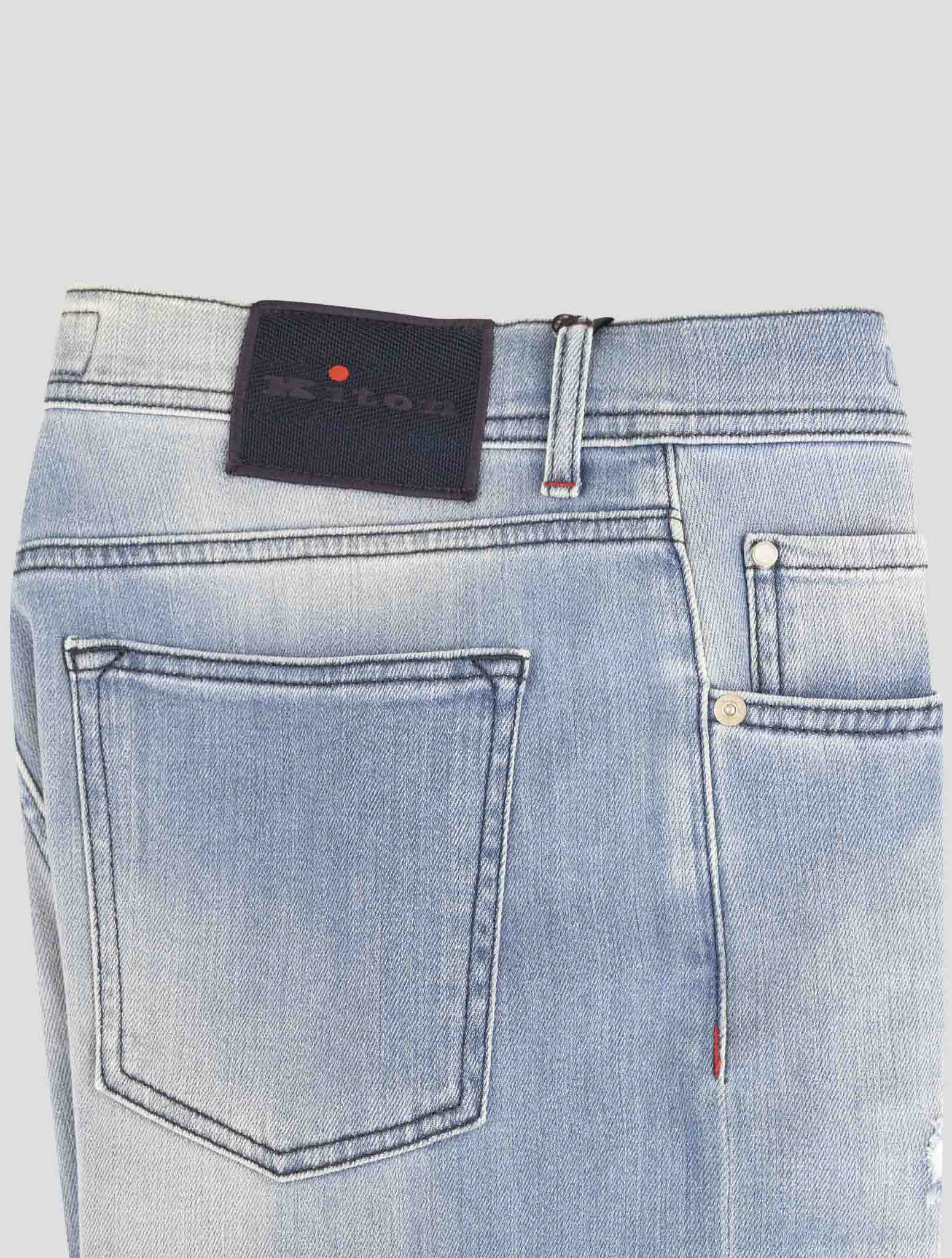 Kiton Denim Cotton Ea Jeans