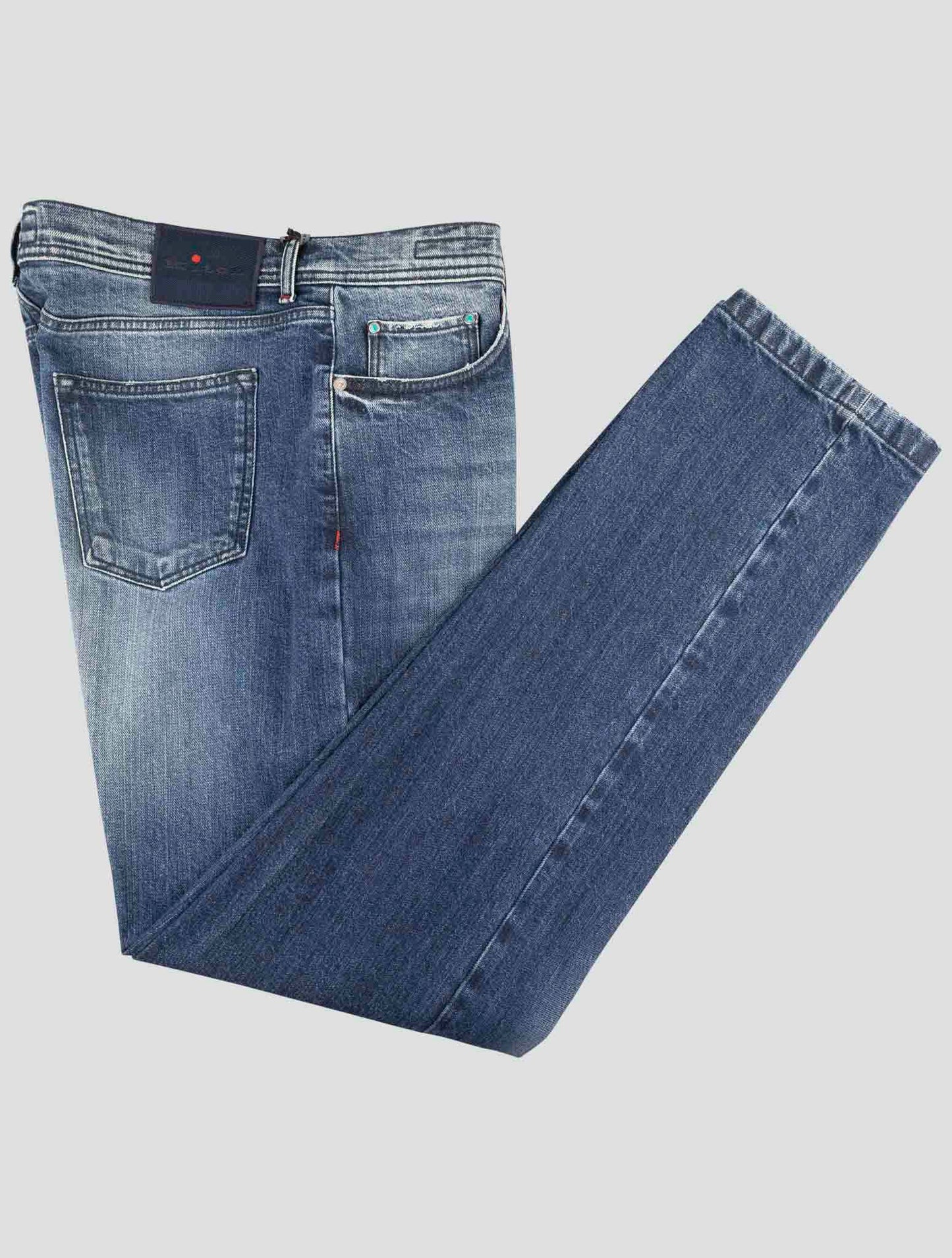 Kiton Denim Cotton Ea Jeans