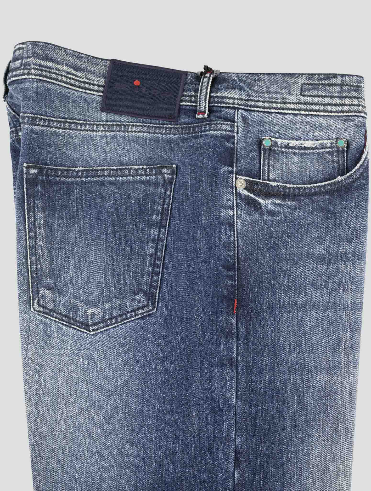Kiton Denim Cotton Ea Jeans