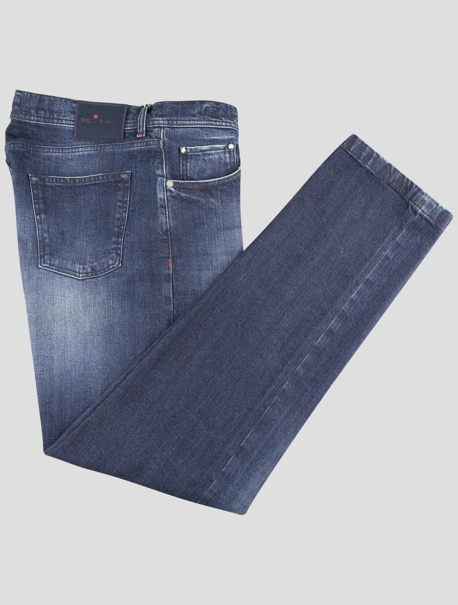 Kiton Denim Cotton Ea Jeans