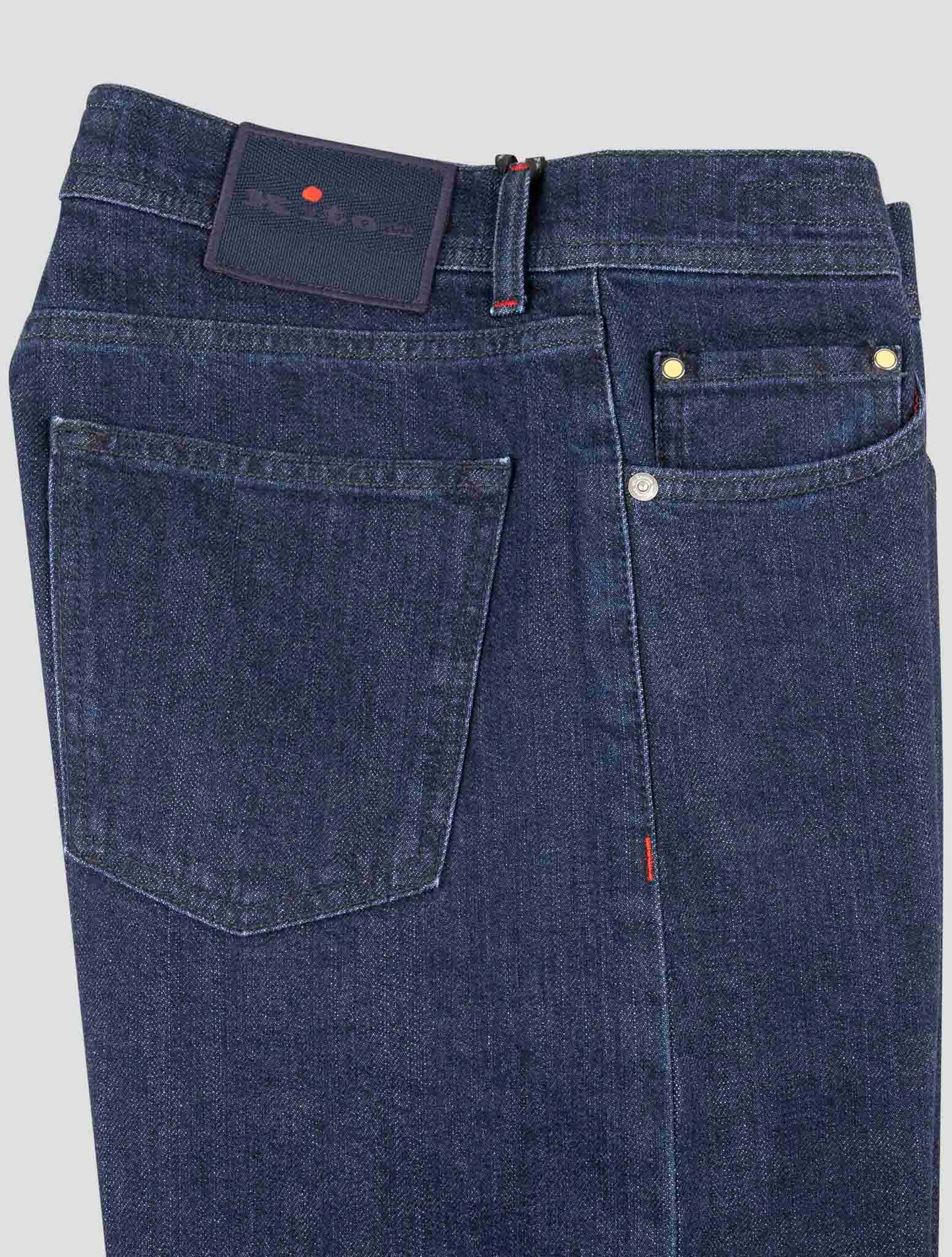 Kiton Blue Cotton Ea Jeans