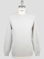 Kiton Gray Cashmere Sweater Crewneck