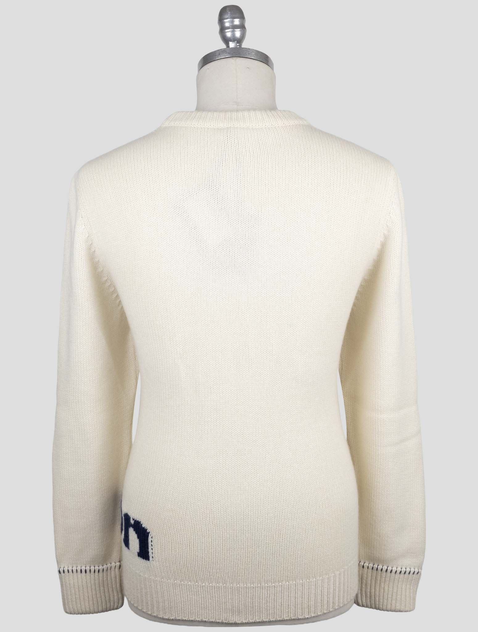 Kiton Beige Cashmere Sweater Crewneck