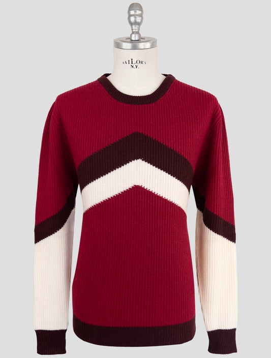 Kiton Multicolor Cashmere Sweater Crewneck