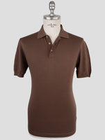 Kiton Brown Cotton Polo