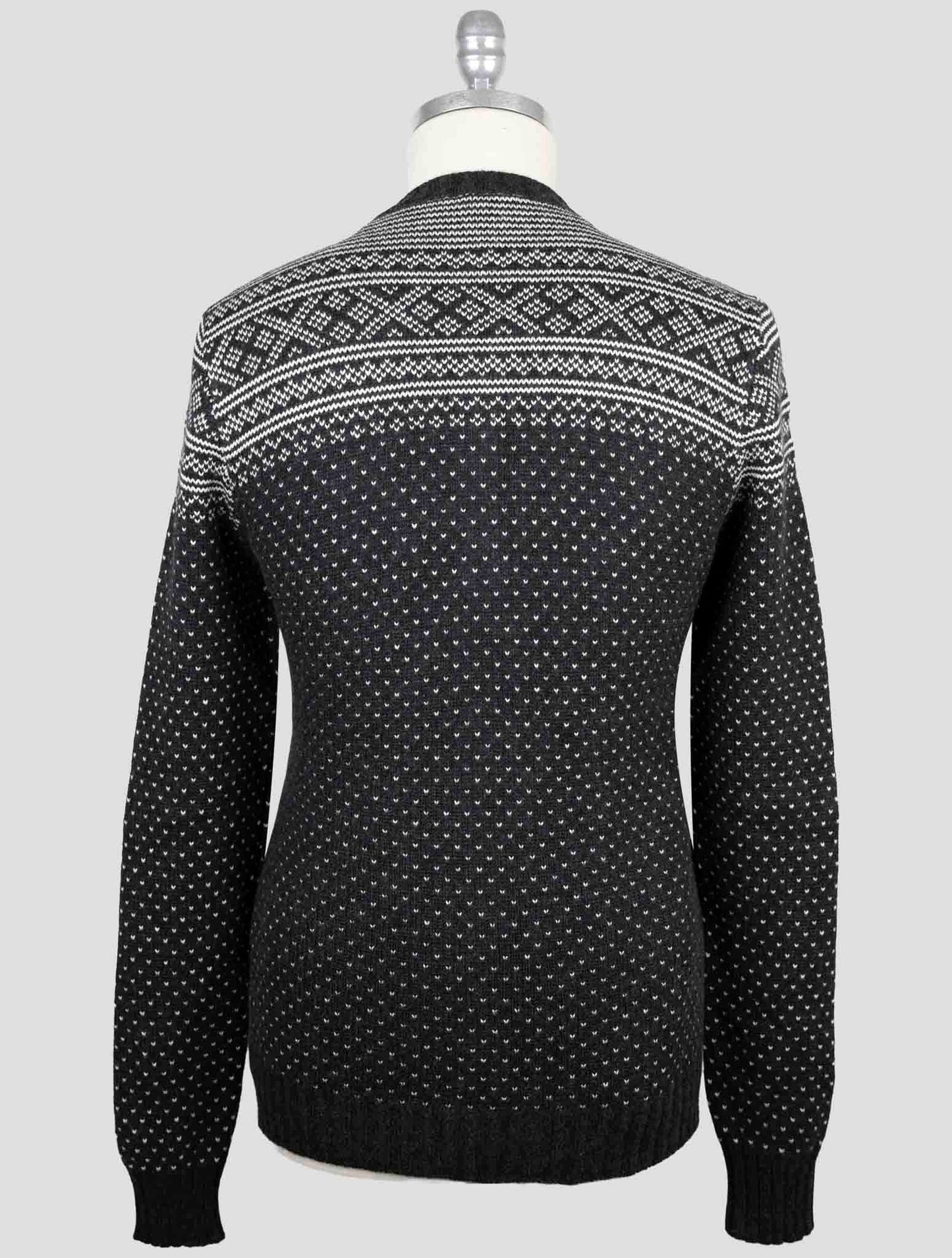 Kiton Dark Gray Cashmere Sweater Cardigan