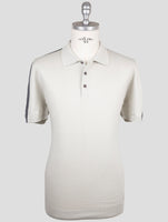 Kiton Beige Cotton Polo