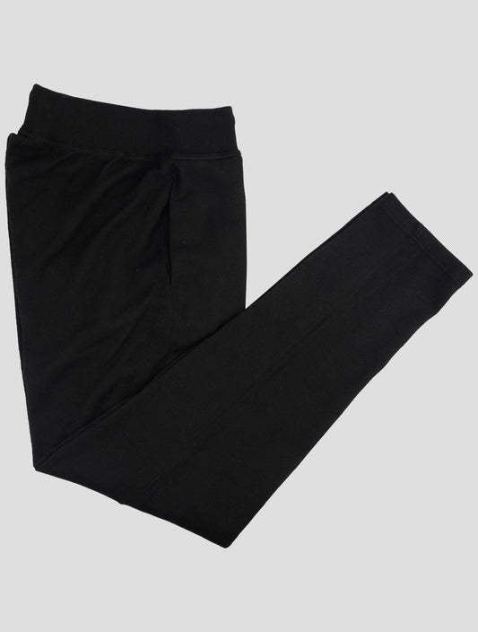 Kiton Black Cashmere Jogging Pants