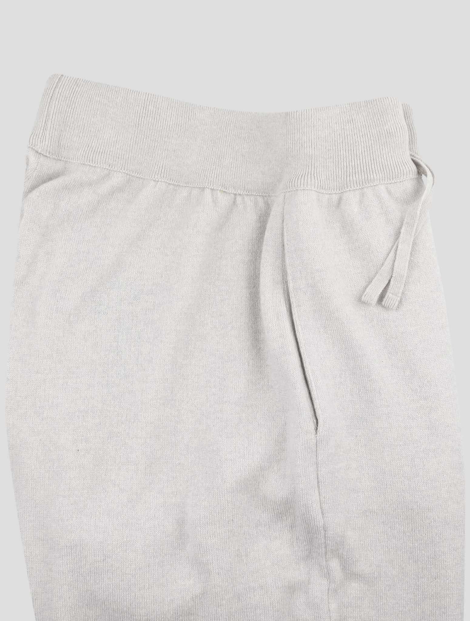 Kiton Gray Cashmere Jogging Pants