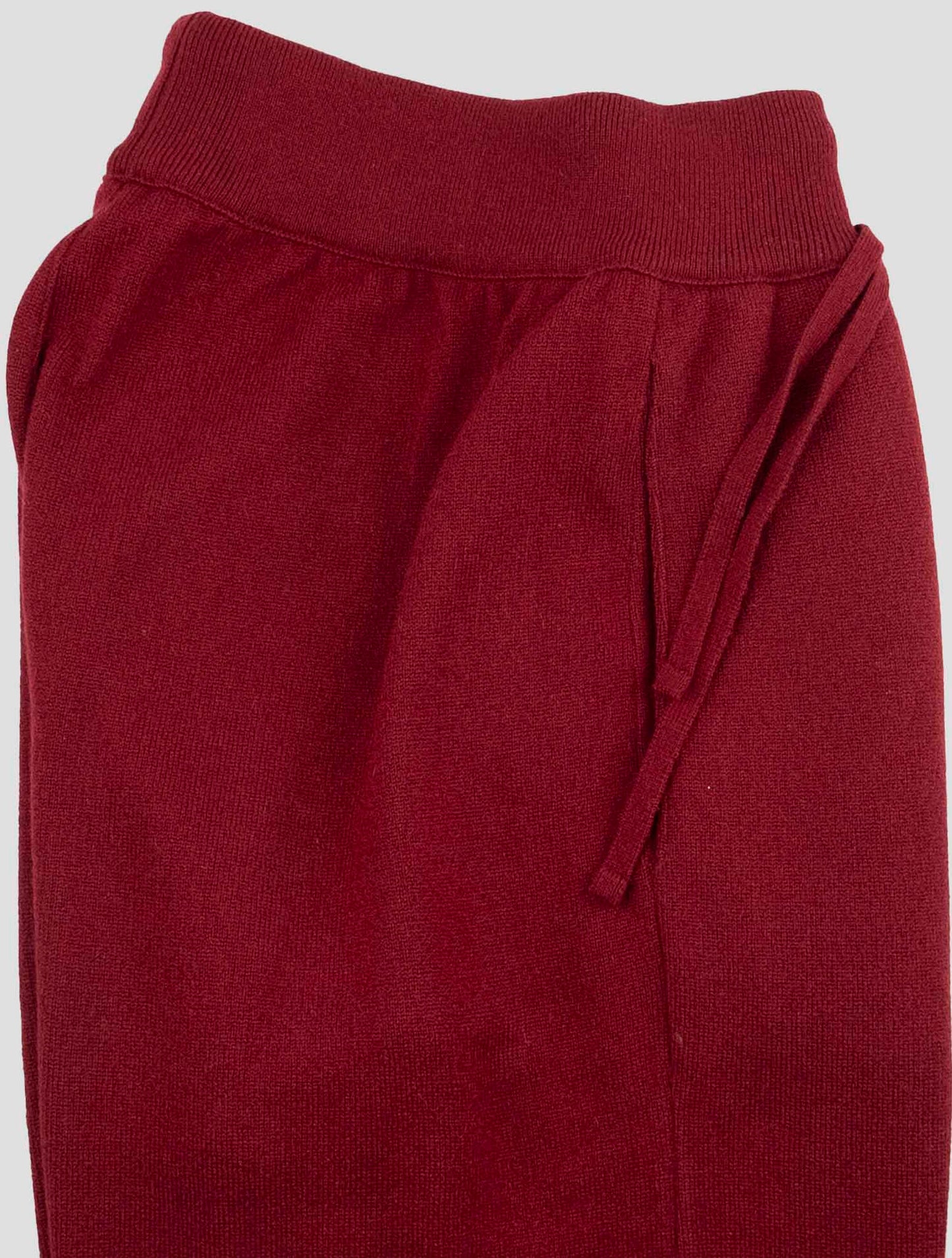 Kiton Red Cashmere Jogging Pants