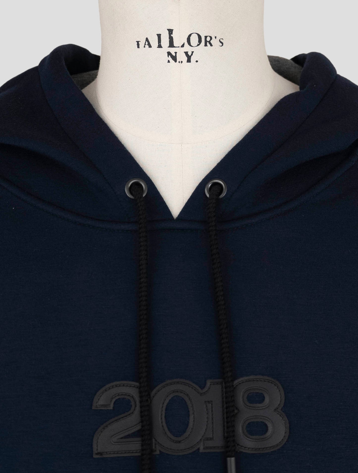 Kiton Blue Viscose Ea Sweater Hoodie