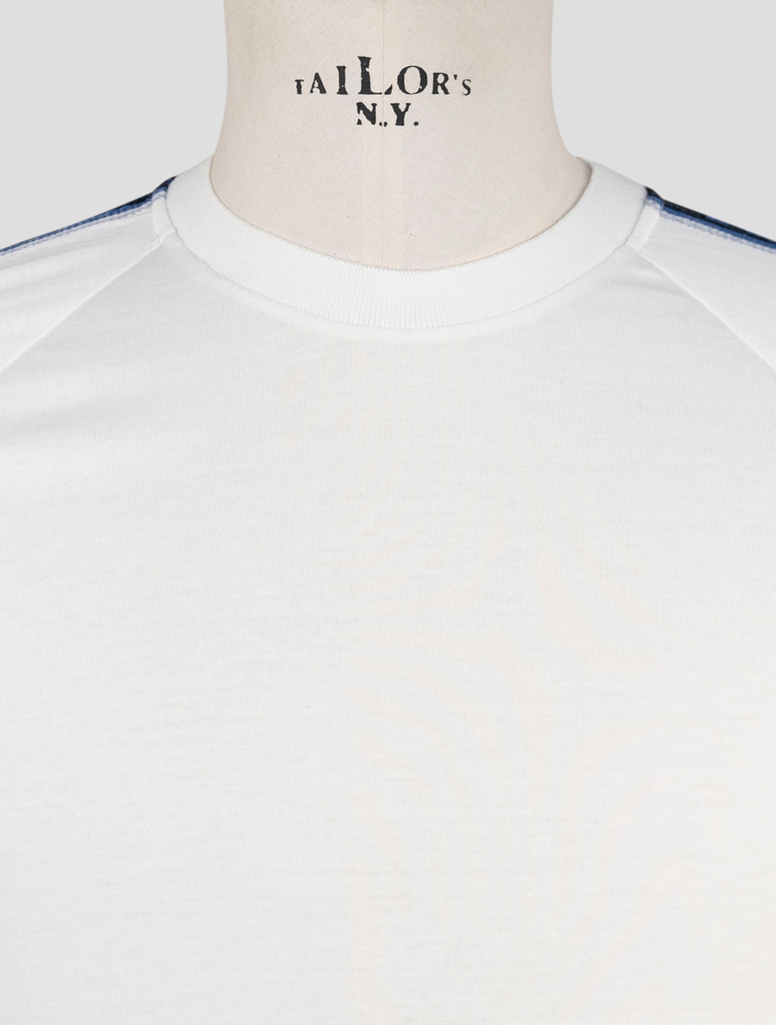 Kiton Knt White Cotton T-Shirt