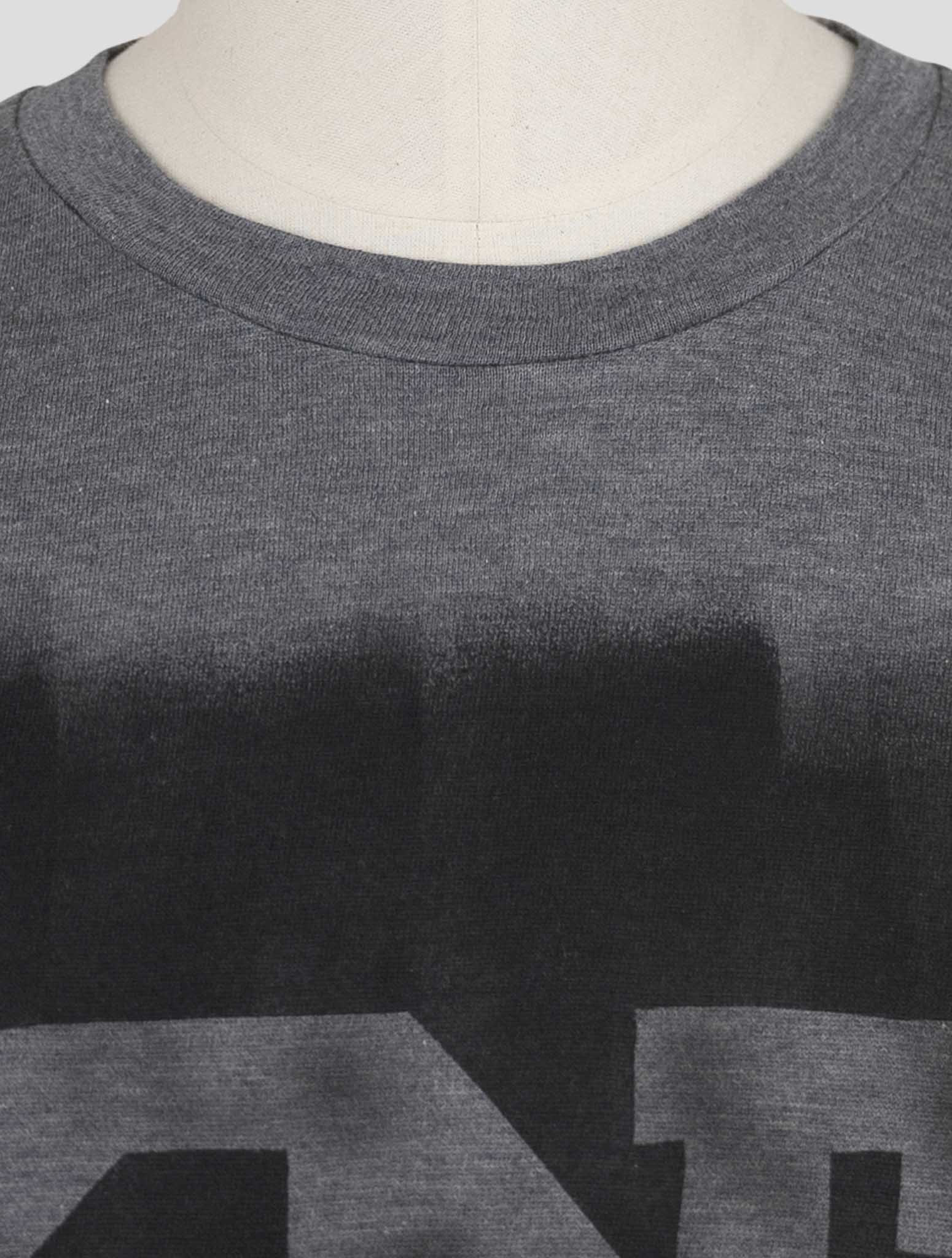 Kiton Knt Gray Cotton T-Shirt