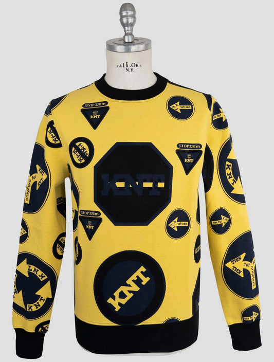Kiton Knt Multicolor Cotton Ea Sweater Crewneck
