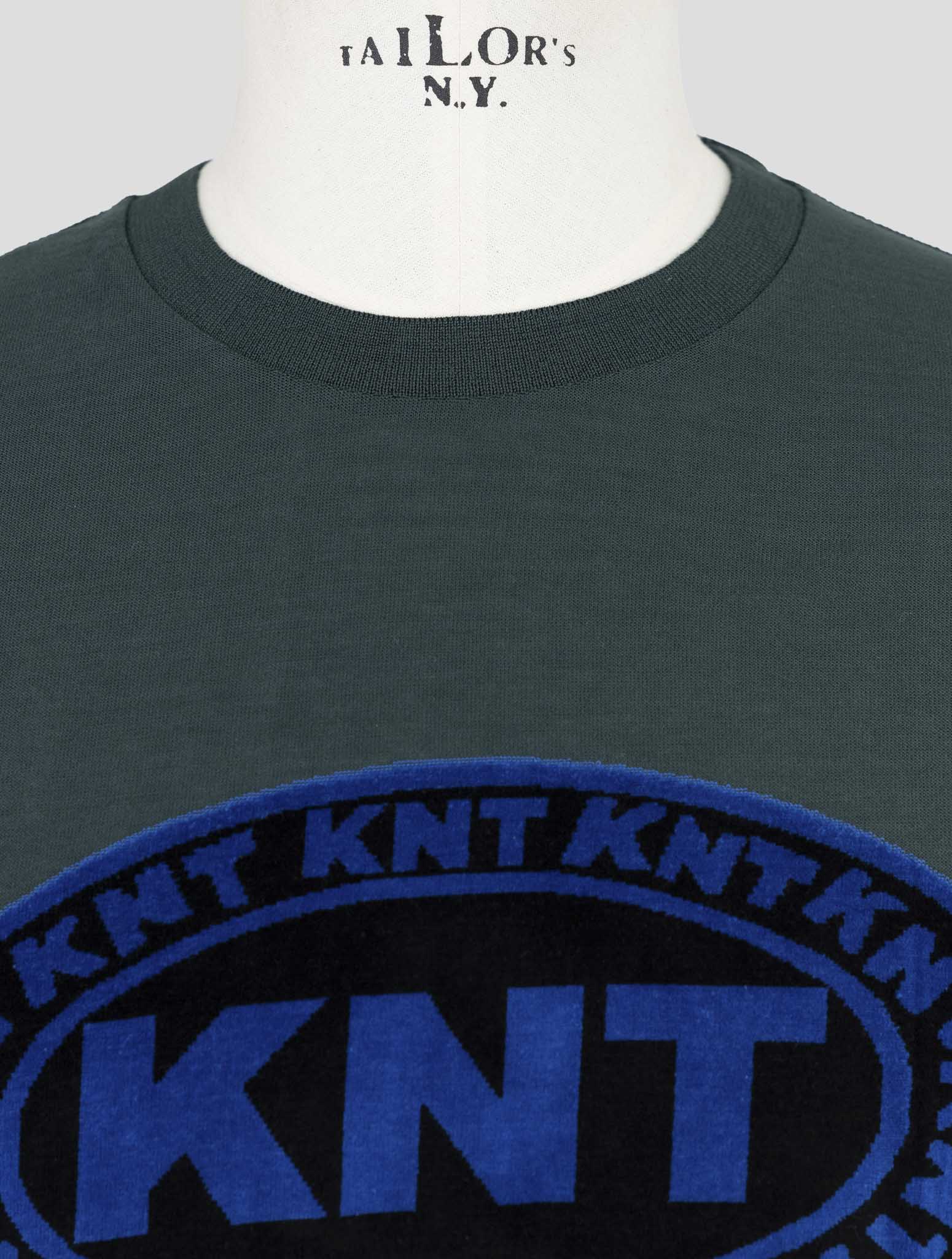 Kiton Knt Green Cotton T-Shirt
