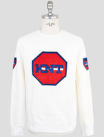 Kiton Knt White Cotton Sweater Crewneck
