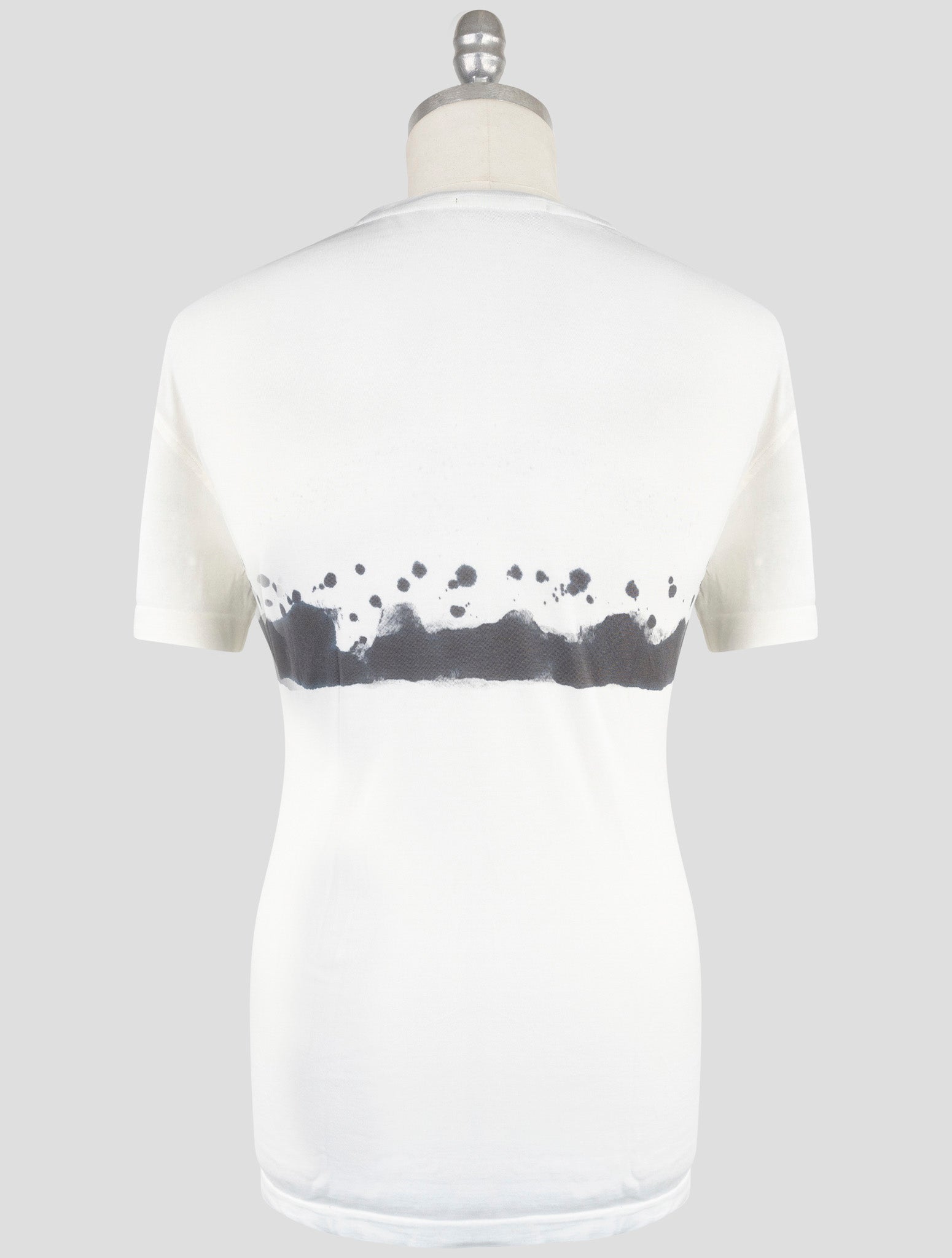 Kiton Knt White Cotton T-Shirt
