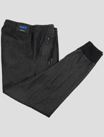 Kiton Knt Black Cotton Pl Ea Pants