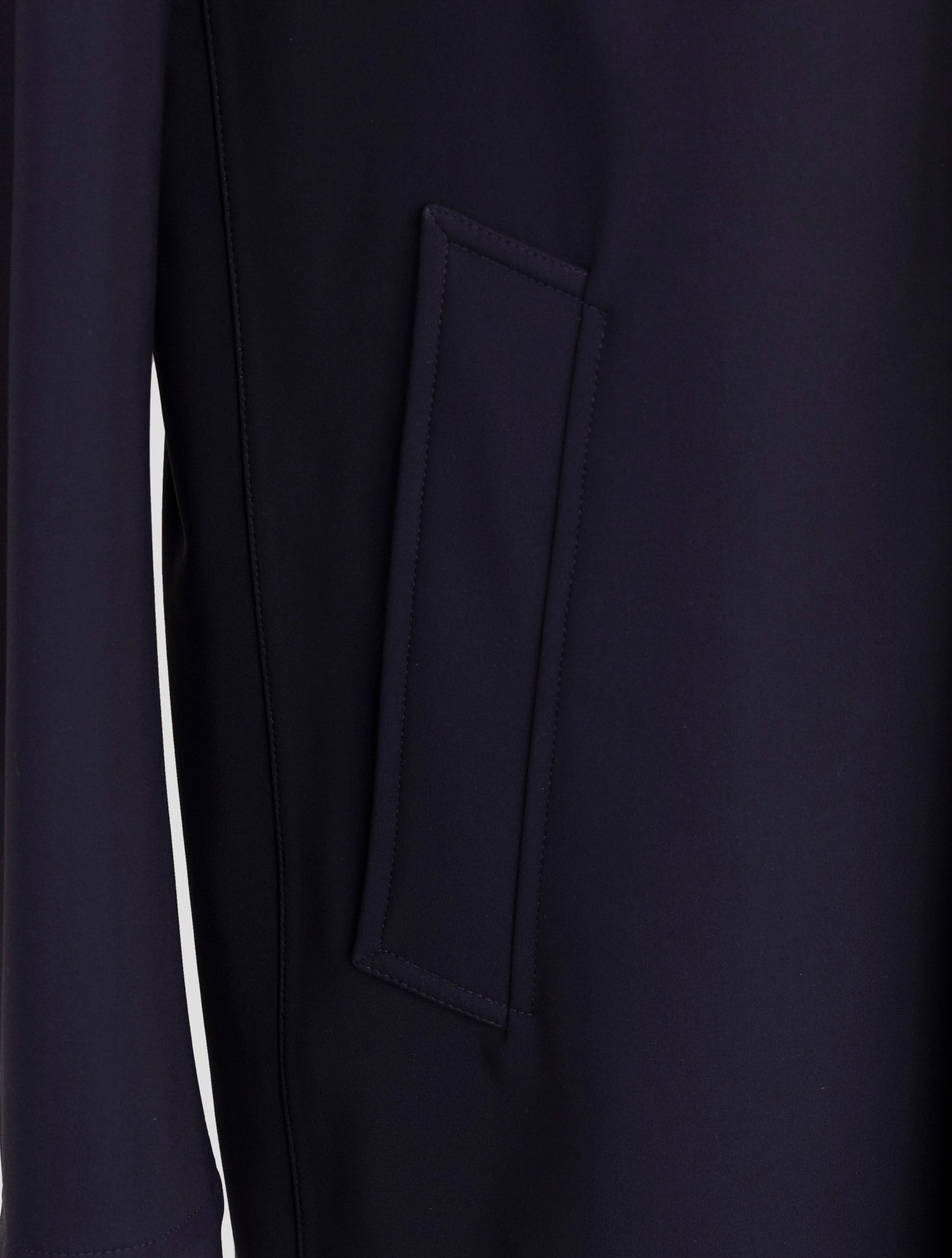 Kiton Knt Blue Wool Pa ea Overcoat