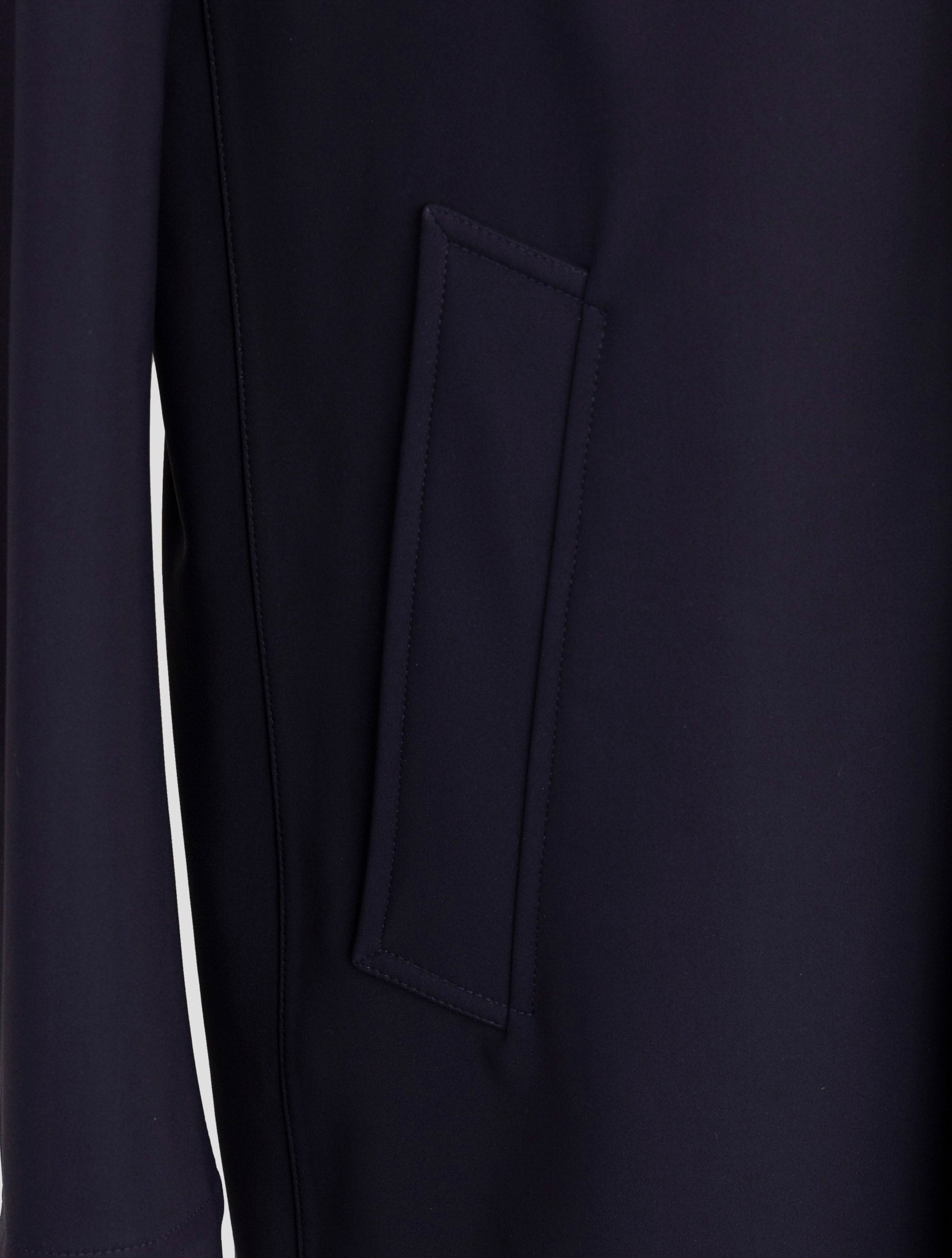 Kiton Knt Blue Wool Pa ea Overcoat