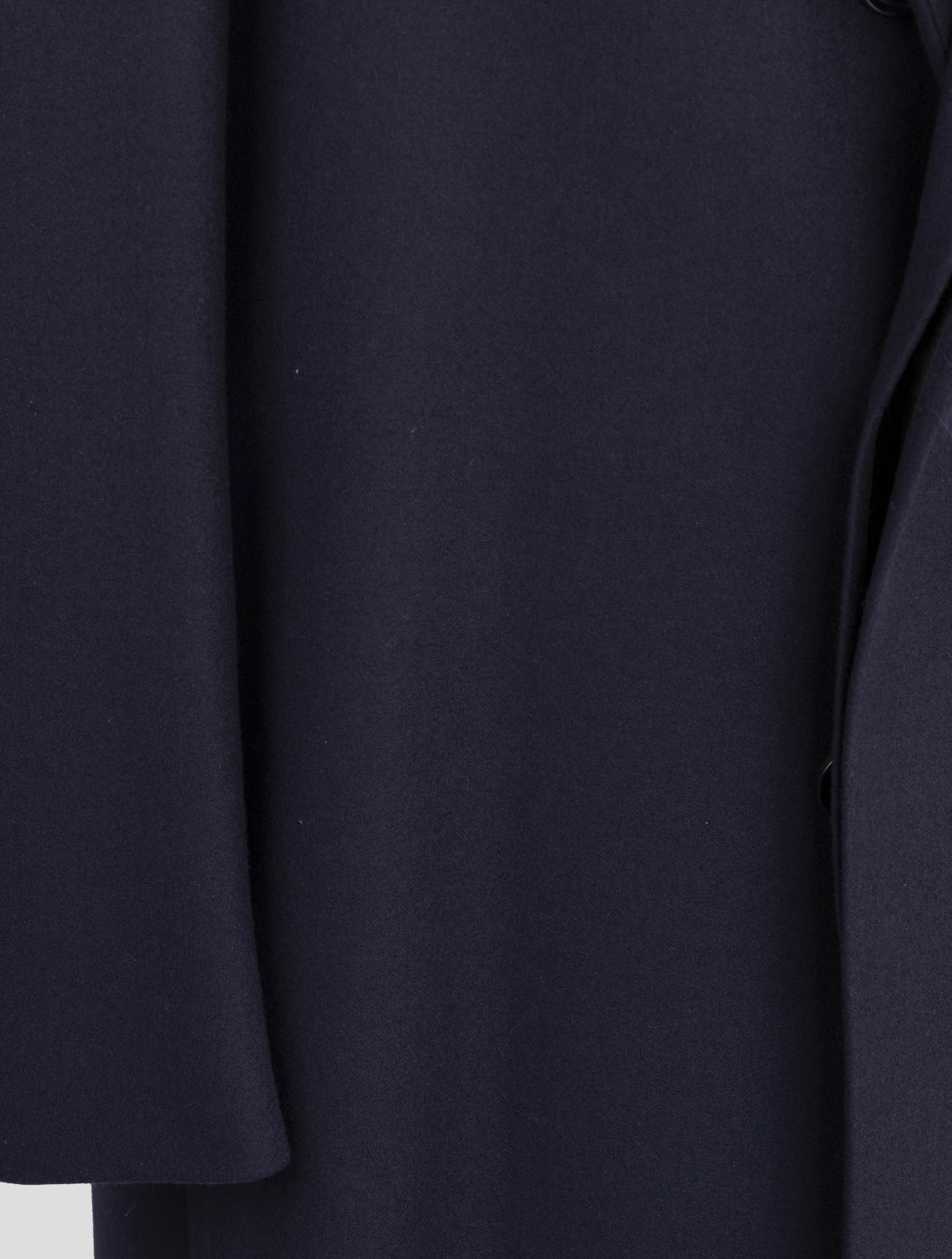 Kiton Knt Blue Wool 14 Micron  Overcoat