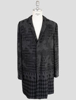 Kiton Knt Dark Gray Cashmere Pa Overcoat
