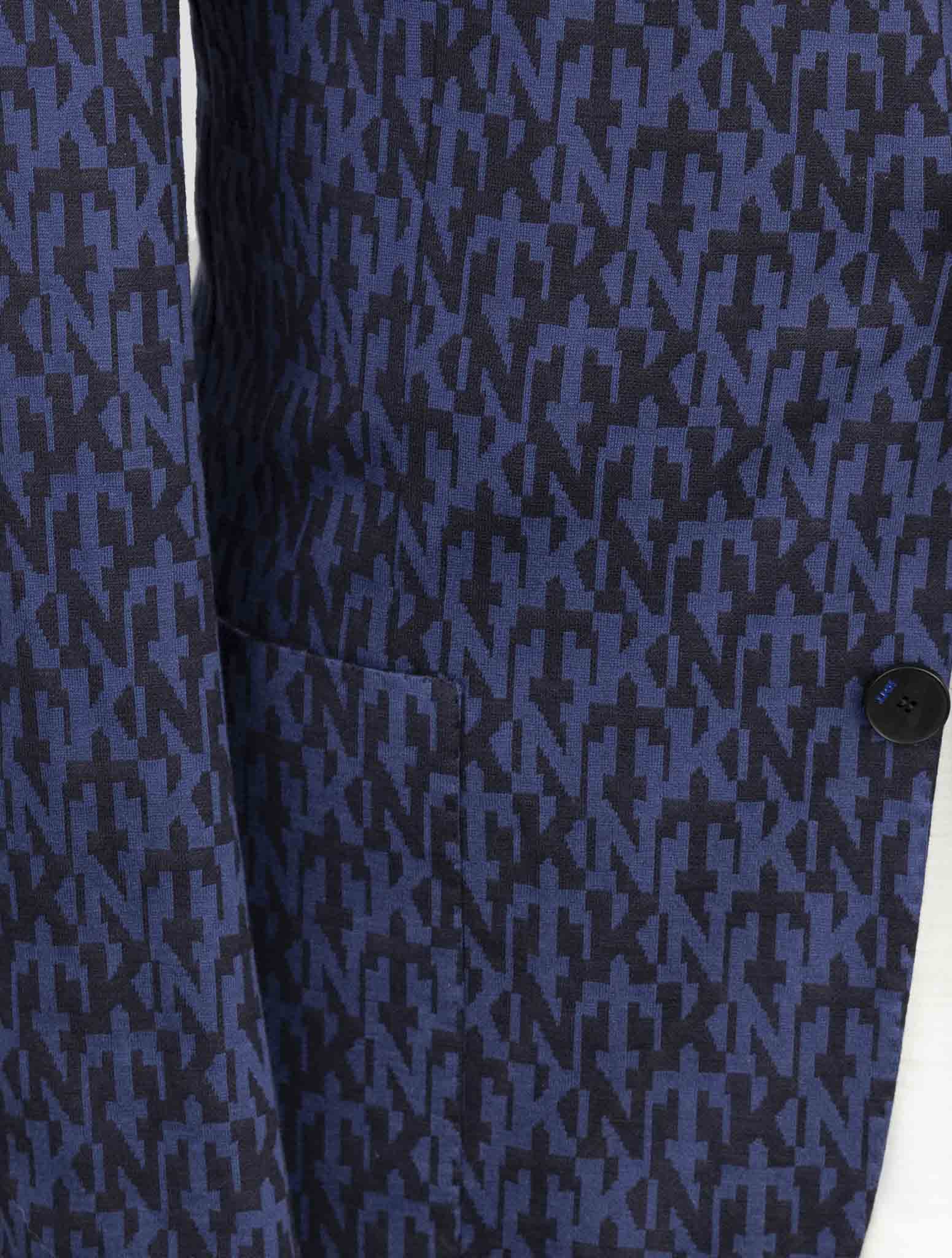 Kiton Knt Blue Cotton Cashmere Pa Blazer