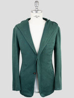 Kiton Knt Green Cotton Blazer