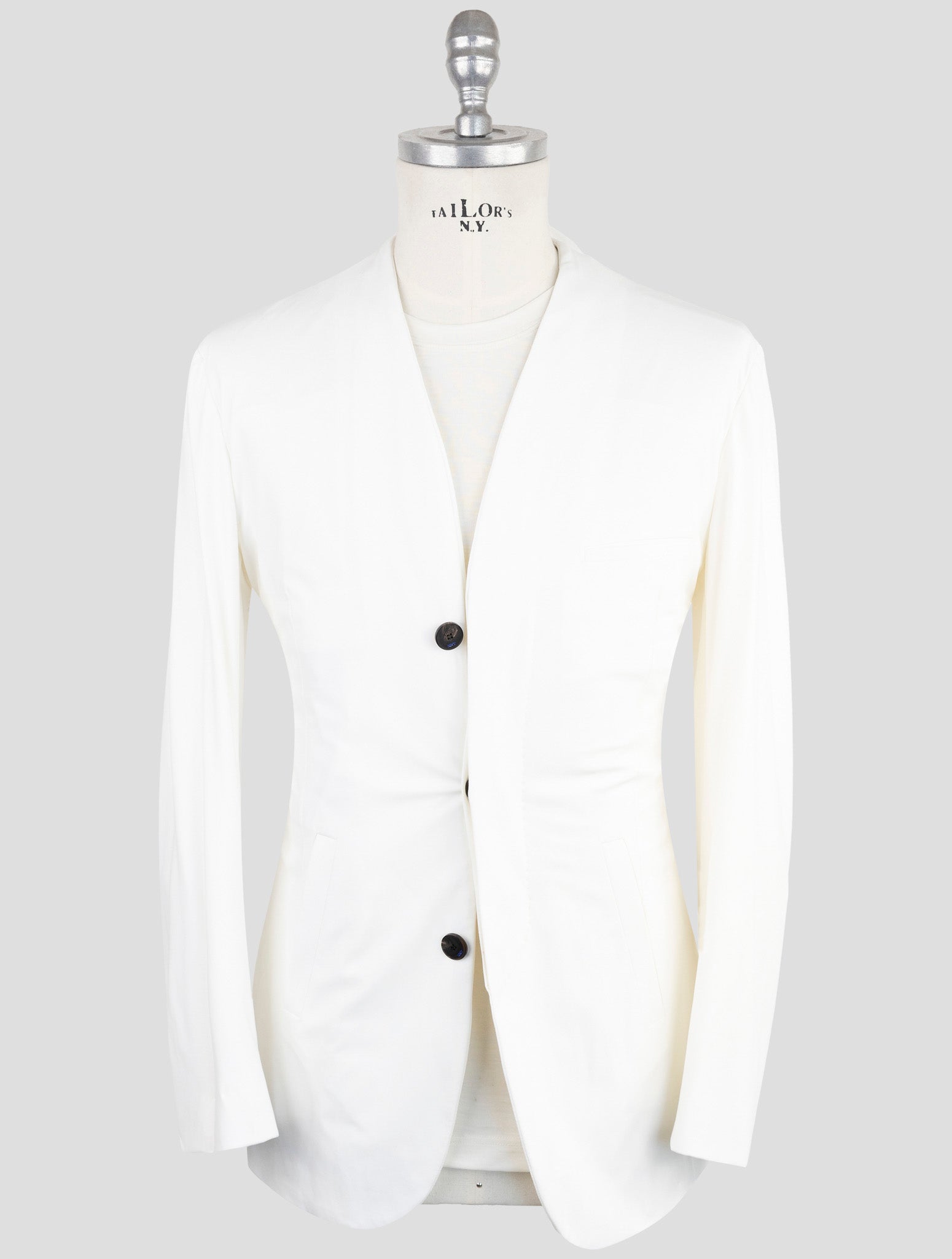 Kiton Knt White Pa Ea Blazer