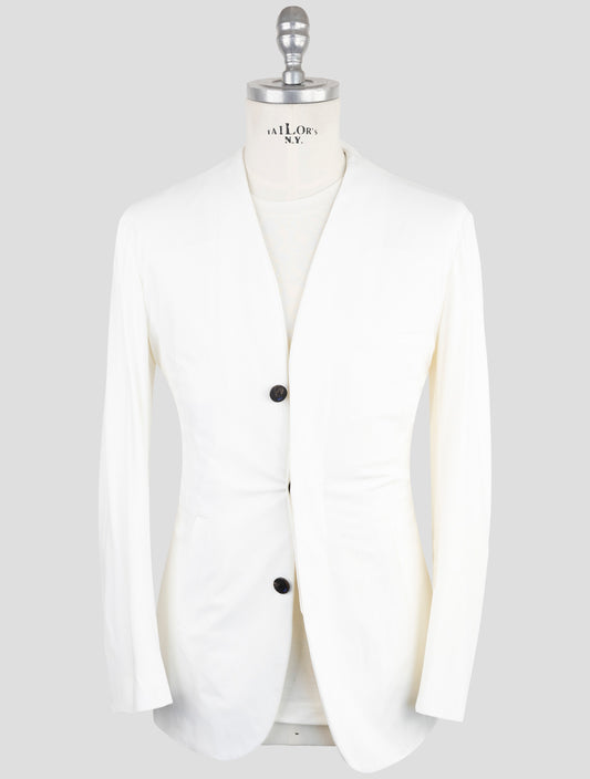 Kiton Knt White Pa Ea Blazer