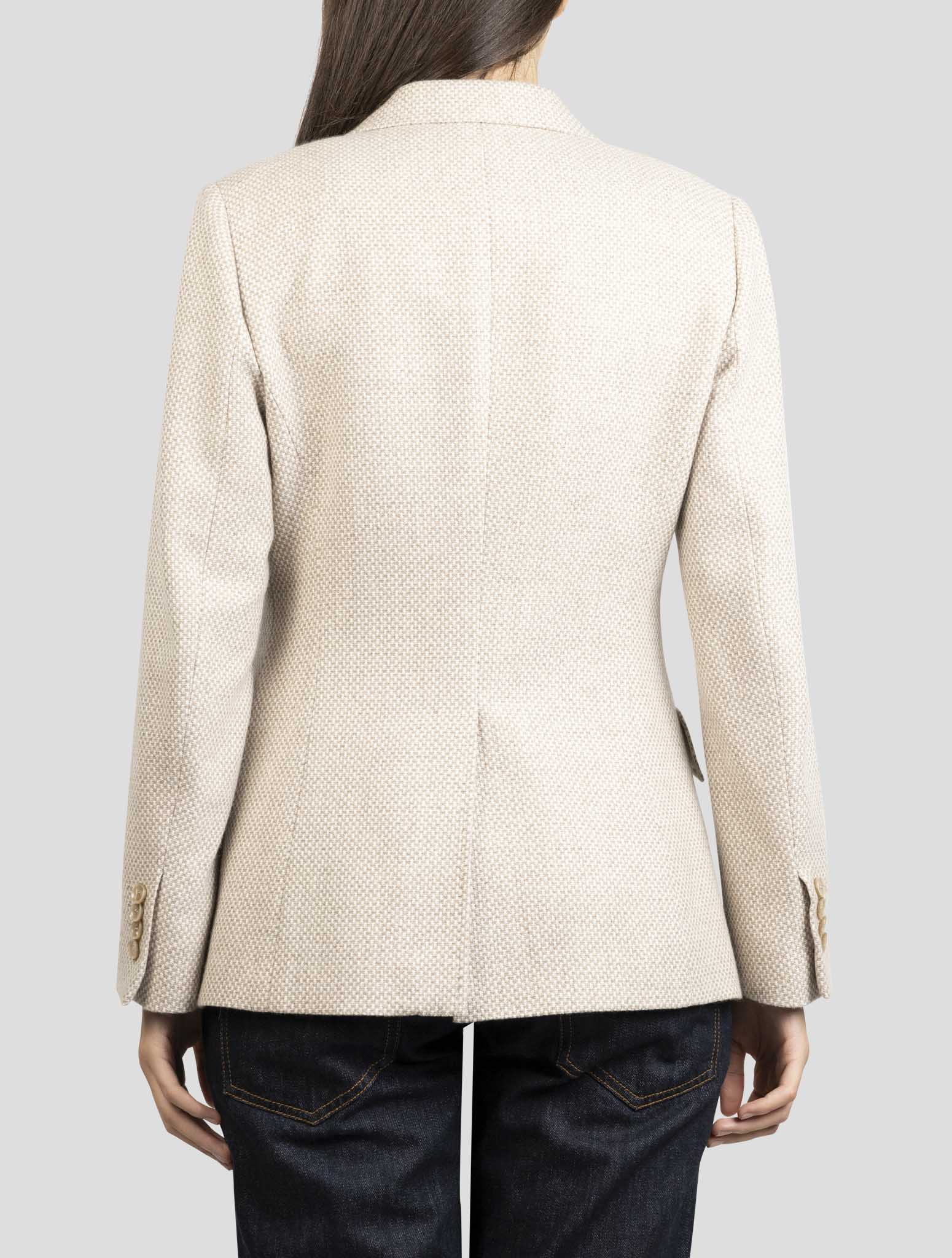 Kiton Beige Cashmere Blazer