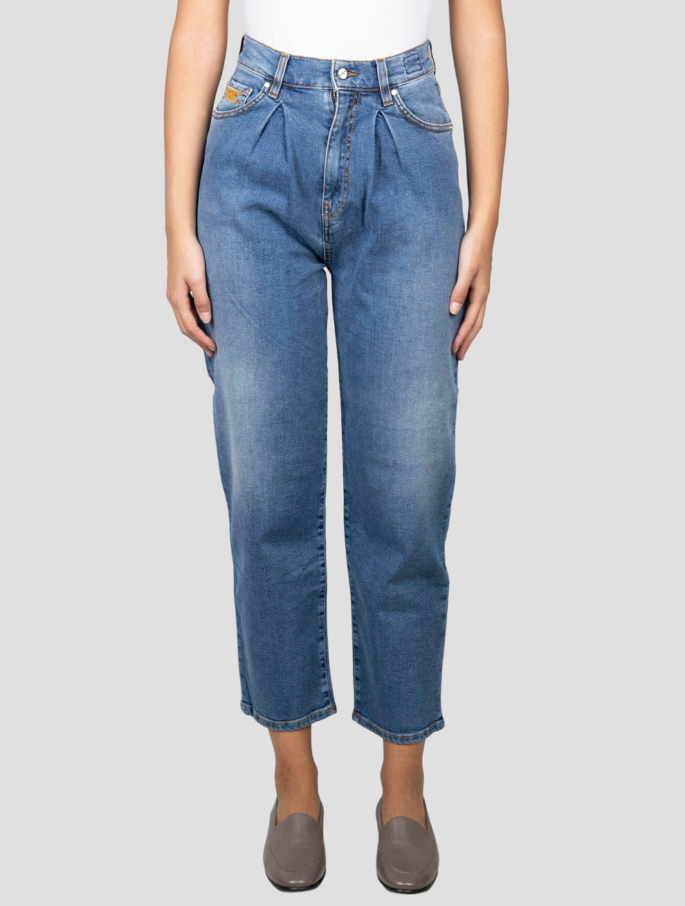 Kiton Blue Cotton EA Jeans - image 1
