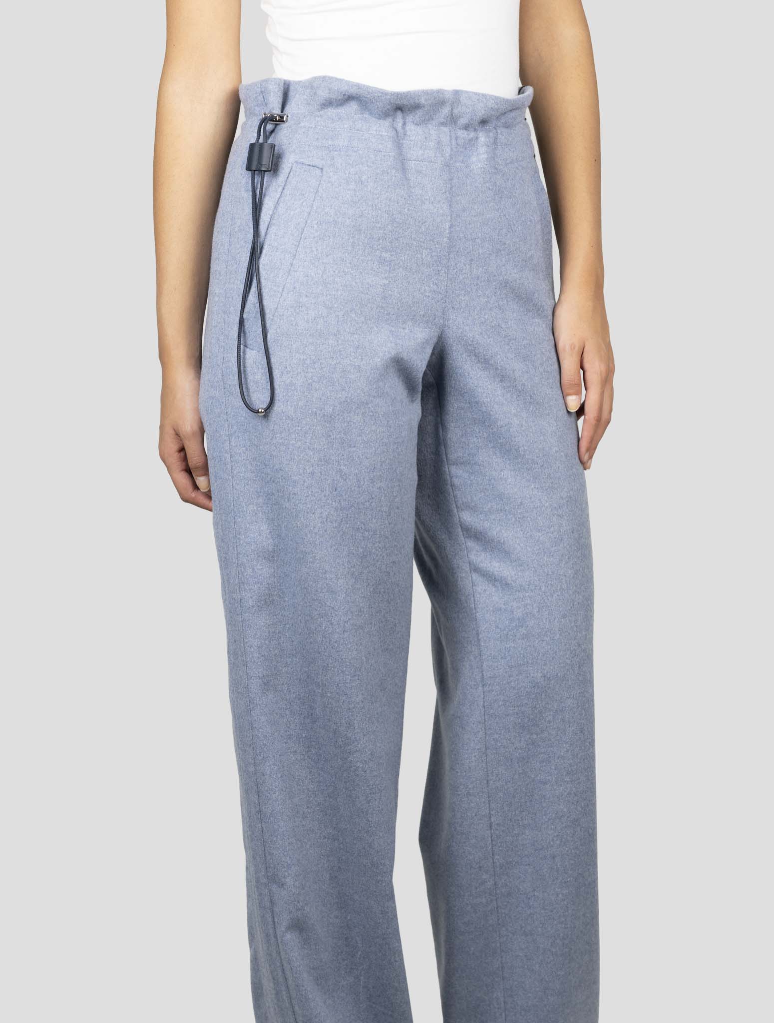 Kiton Gray Cashmere Pants