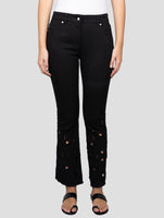 Kiton Black Cotton Ea Jeans