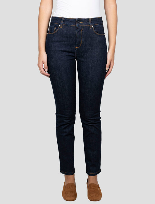 Kiton Blue Cotton Ea Jeans