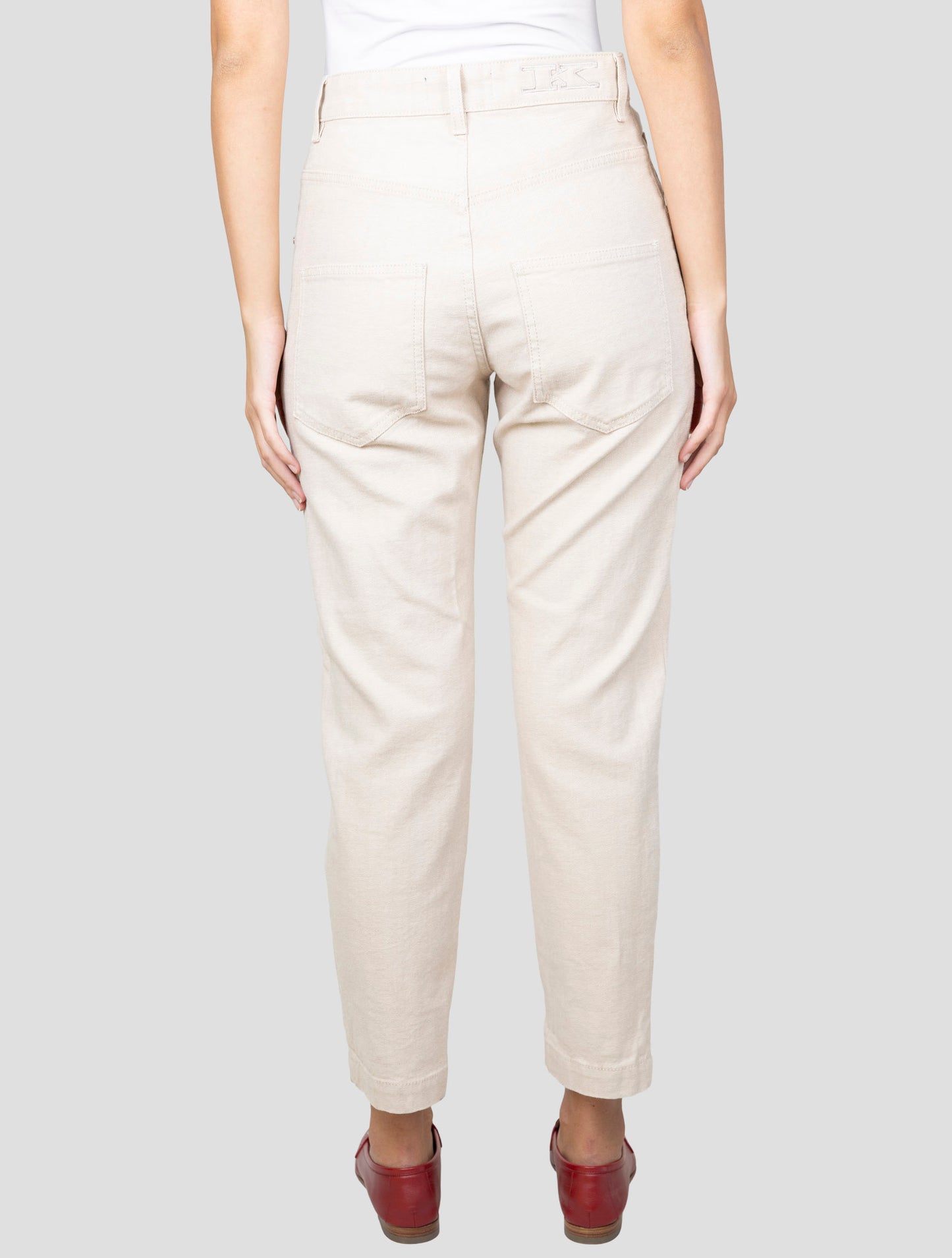 Kiton Beige Cotton Ea Jeans