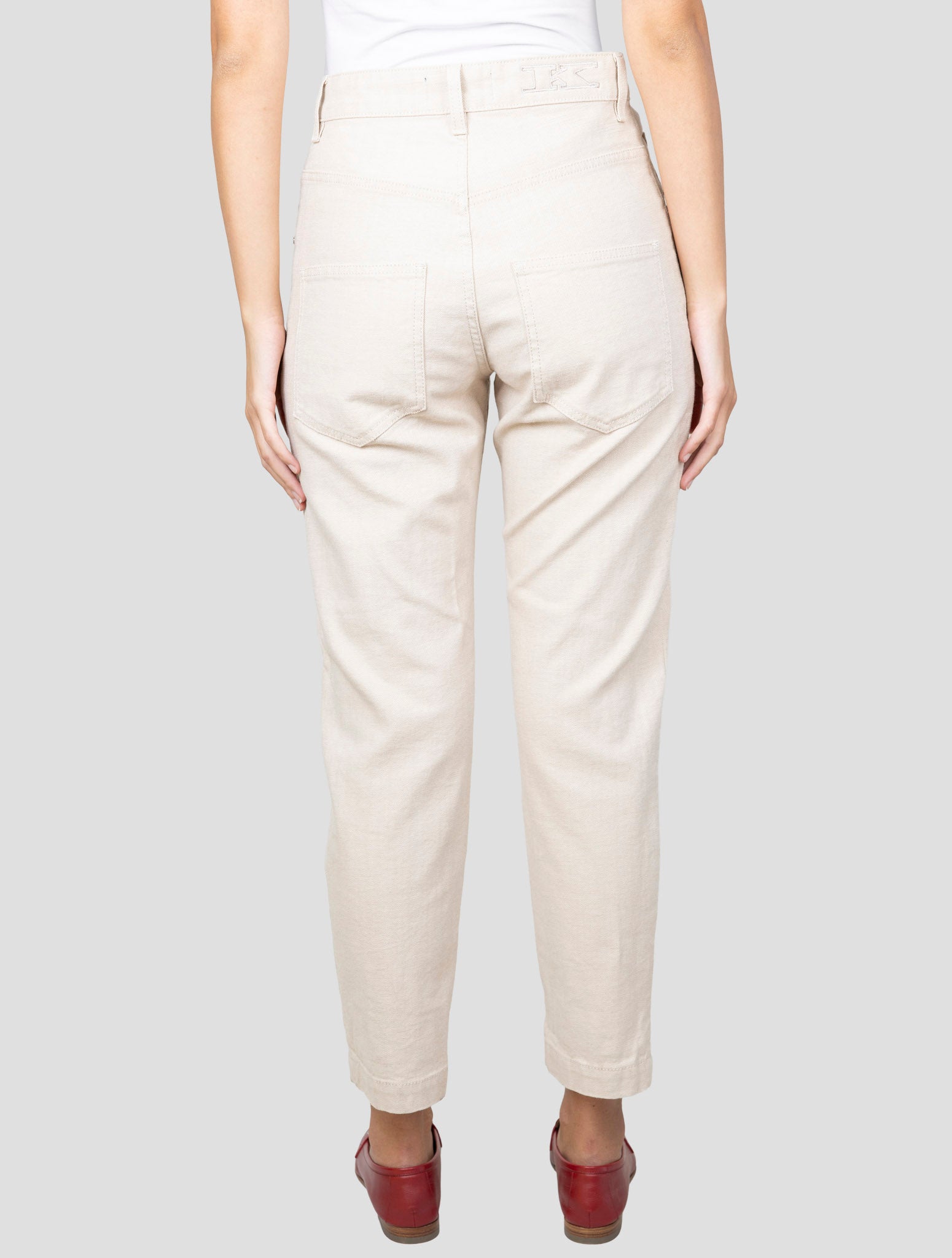 Kiton Beige Cotton Ea Jeans
