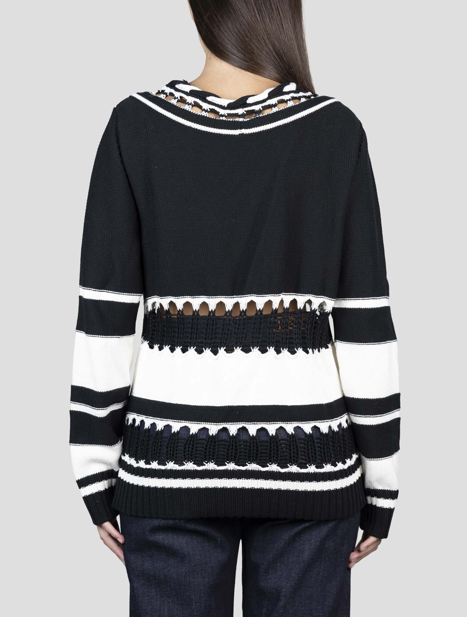 Kiton Black Cashmere Sweater V-Neck